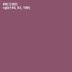 #8C536D - Cannon Pink Color Image