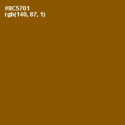 #8C5701 - Rusty Nail Color Image