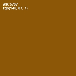 #8C5707 - Rusty Nail Color Image