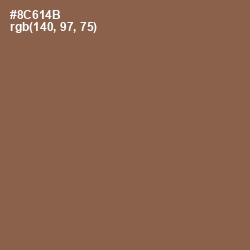 #8C614B - Shadow Color Image