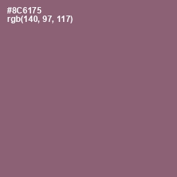 #8C6175 - Opium Color Image