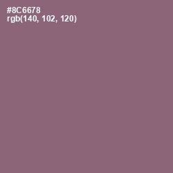 #8C6678 - Opium Color Image