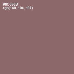 #8C686B - Sand Dune Color Image