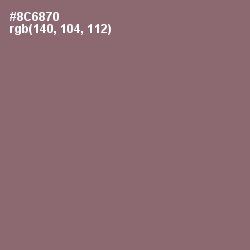 #8C6870 - Opium Color Image