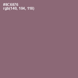 #8C6876 - Opium Color Image