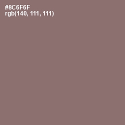 #8C6F6F - Sand Dune Color Image