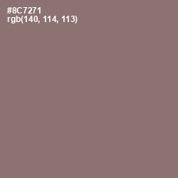 #8C7271 - Empress Color Image