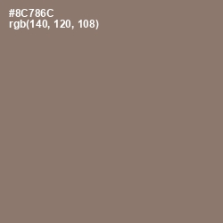 #8C786C - Makara Color Image