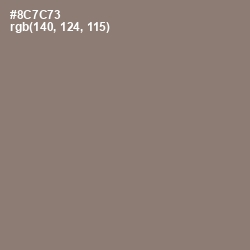 #8C7C73 - Hurricane Color Image