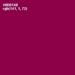 #8D0148 - Rose Bud Cherry Color Image