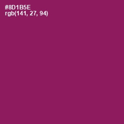 #8D1B5E - Disco Color Image