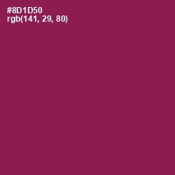 #8D1D50 - Disco Color Image
