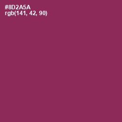 #8D2A5A - Camelot Color Image