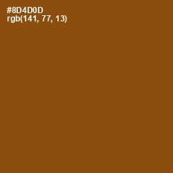 #8D4D0D - Korma Color Image