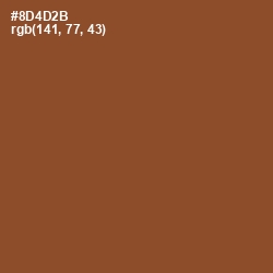 #8D4D2B - Mule Fawn Color Image