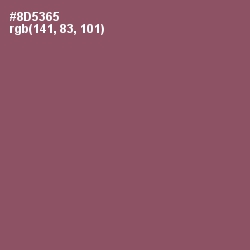 #8D5365 - Cannon Pink Color Image