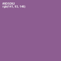 #8D5D92 - Trendy Pink Color Image