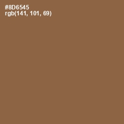 #8D6545 - Shadow Color Image