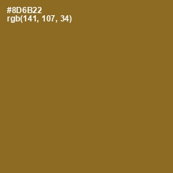 #8D6B22 - Kumera Color Image