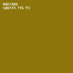 #8D740B - Corn Harvest Color Image