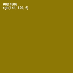 #8D7806 - Corn Harvest Color Image