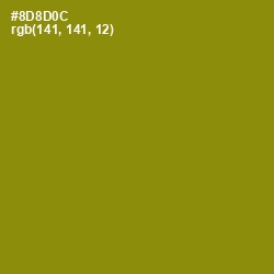 #8D8D0C - Olive Color Image