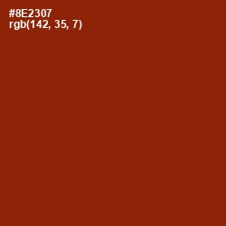 #8E2307 - Red Robin Color Image
