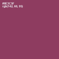 #8E3C5F - Camelot Color Image