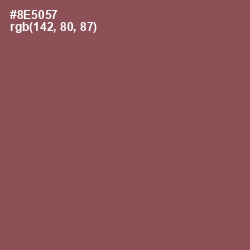 #8E5057 - Copper Rust Color Image