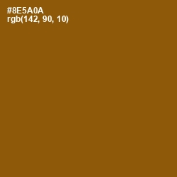 #8E5A0A - Rusty Nail Color Image