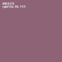 #8E6375 - Opium Color Image