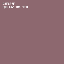 #8E686F - Sand Dune Color Image