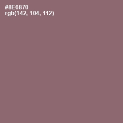 #8E6870 - Opium Color Image