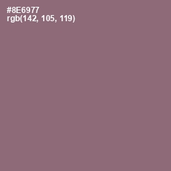 #8E6977 - Opium Color Image