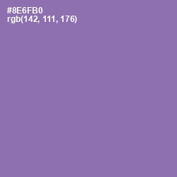 #8E6FB0 - Wisteria Color Image