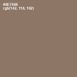#8E7666 - Cement Color Image