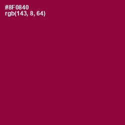#8F0840 - Rose Bud Cherry Color Image