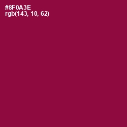 #8F0A3E - Paprika Color Image