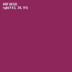 #8F265B - Camelot Color Image
