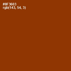 #8F3603 - Cognac Color Image