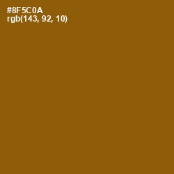 #8F5C0A - Rusty Nail Color Image