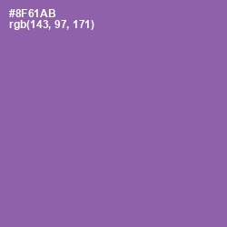 #8F61AB - Wisteria Color Image