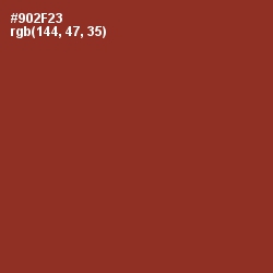 #902F23 - Burnt Umber Color Image
