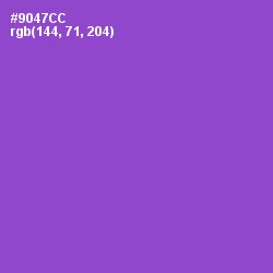 #9047CC - Amethyst Color Image