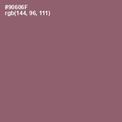 #90606F - Copper Rose Color Image