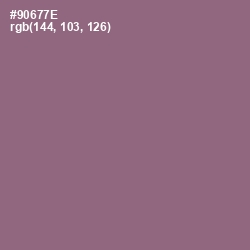 #90677E - Opium Color Image