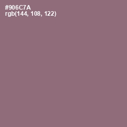 #906C7A - Opium Color Image