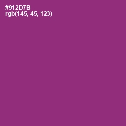 #912D7B - Plum Color Image