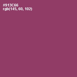 #913C66 - Vin Rouge Color Image