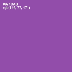 #924DAB - Trendy Pink Color Image